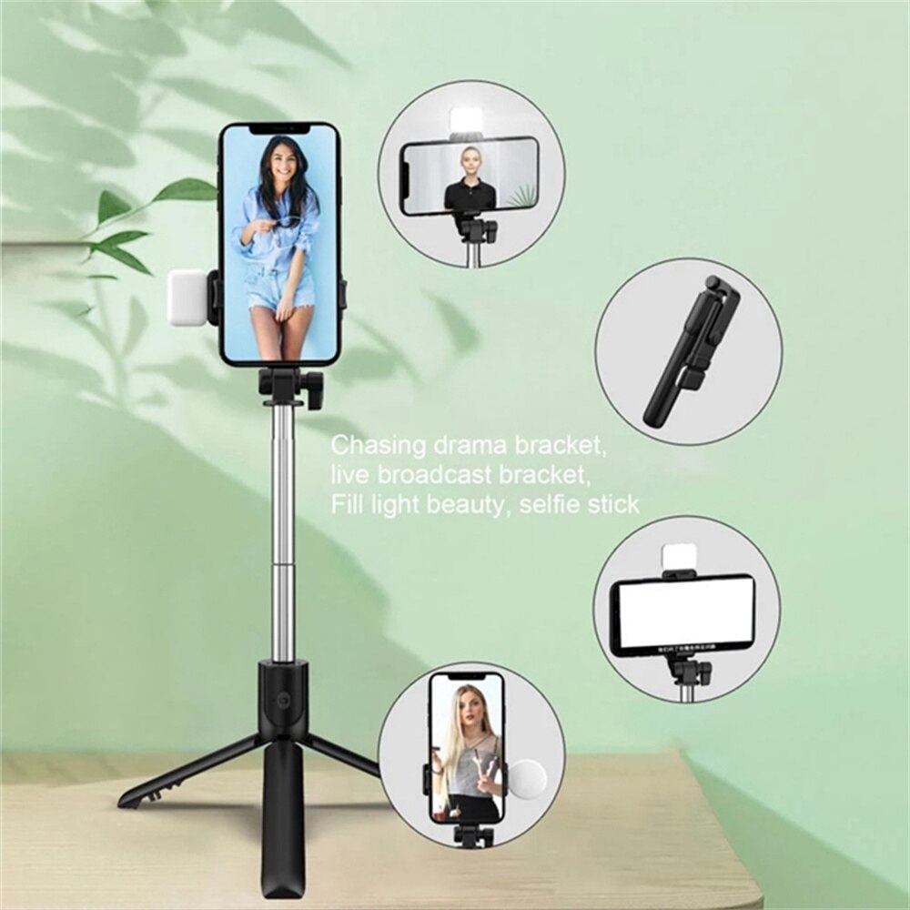 Bluetooth Selfie Stick With Tripod