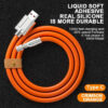 Type C 120W Fast Charging Cable with 180° Rotation for Mobile Phones